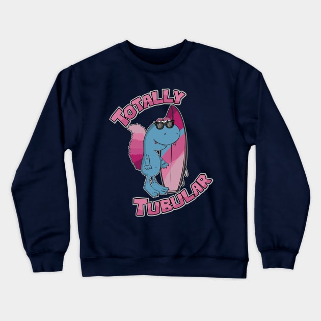 Totally tubular Crewneck Sweatshirt by BOEC Gear